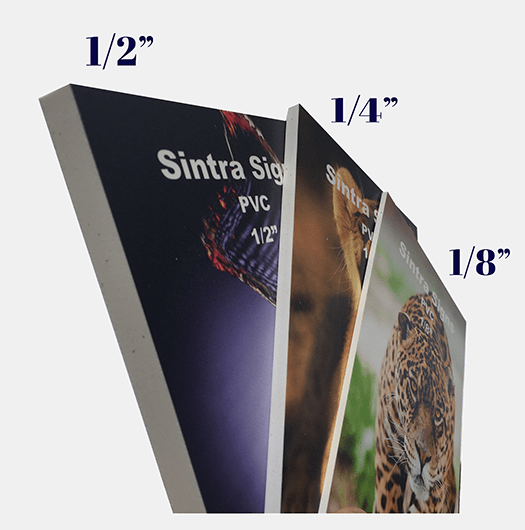 PVC Sintra Rigid Sign – Custom Size & Print
