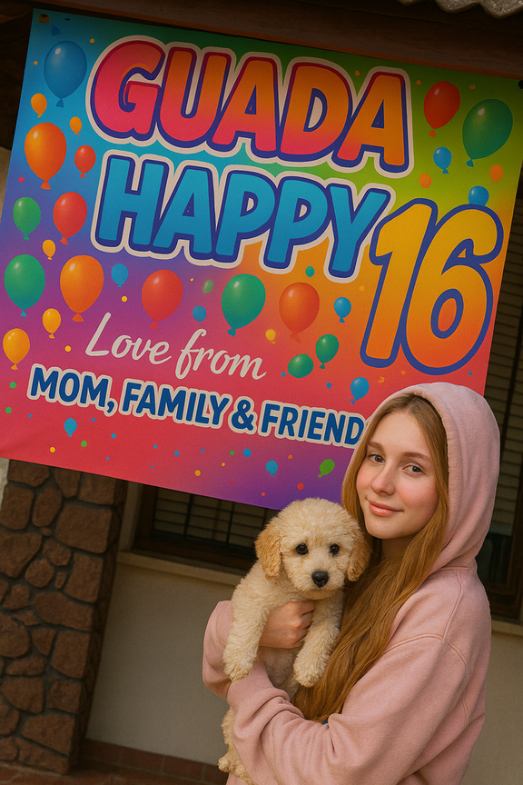 Custom Birthday Banner