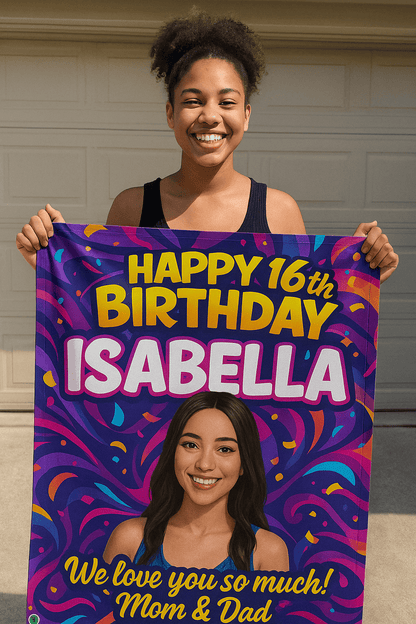 Custom Birthday Banner