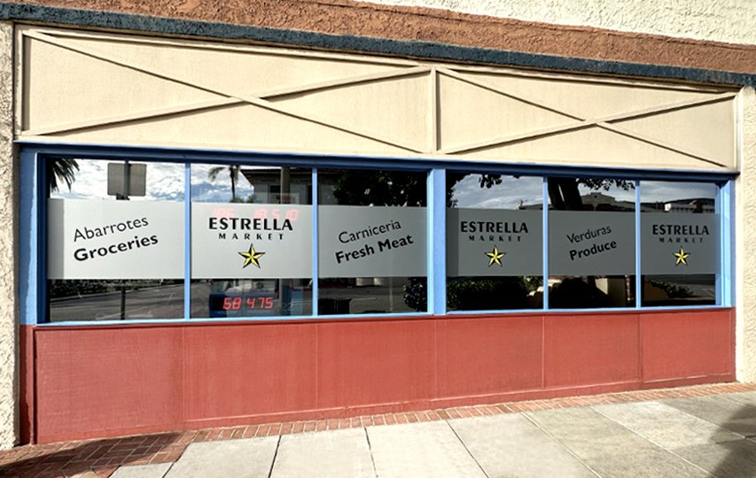 Frosted Privacy Window Vinyl