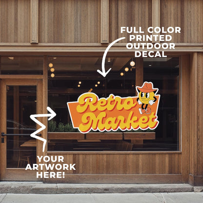 Storefront Decal – Custom Window Vinyl
