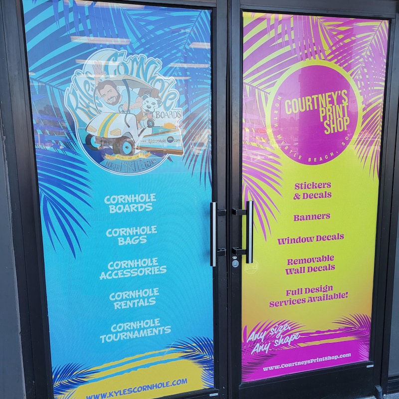 Storefront Decal – Custom Window Vinyl